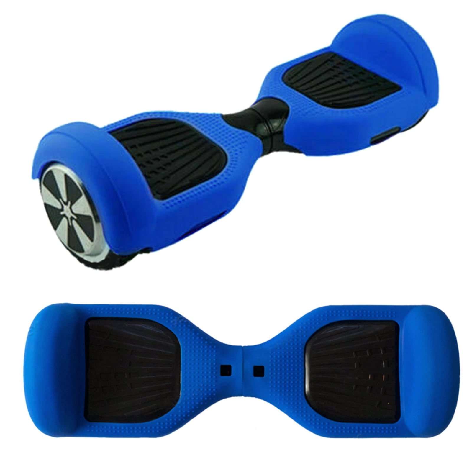 Silicone Protective Case Cover For 6.5" Self Balancing Scooter Hoverboard Black 
