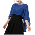 thumbnail image 1 of Chal de gasa suave para mujer - Cubrecostume para vestidos de noche de fiesta de boda, personalizable, diseño antideslizante, talla única, 1 of 6