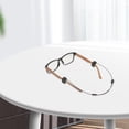 thumbnail image 4 of unbranded Cordón Antideslizante Para Gafas Negro Para Colgar Compatible Con Lentes De Sol Y Lectura, 4 of 8