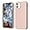 Pink, variant on iPhone 12 Case, Phone Case iPhone 12 Pro, Slim Thin Soft Silicone Gel Shockproof Protective Hard Bumper Drop Protection Girls Women Boy Men Cute iPhone 12/12 Pro Cover, Deep Purple Design