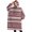 Red Christmas Folk, variant on Oversized Wearable Blanket Hoodie,Red Christmas Folk Pattern Sherpa Blanket Hoodie with Super Pockets,Super Warm Fuzzy Pullover for Women & Men