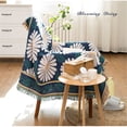 thumbnail image 2 of SHELLTON Cozy Stylish Cotton Cable Knitted Throw Blanket For Sofa Bedding Home, 2 of 6