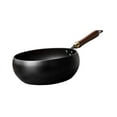 thumbnail image 3 of simhoa 9.45'' Iron Wok Induction Cooker Gas Chinese Wok for Restaurant Kitchen Home Without Lid, 3 of 8