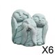 thumbnail image 1 of 6xEstatuilla De Buda Escultura Adorno De Pecera Para Micropaisaje Balcón, 1 of 10