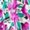 Purple flowers, variant on Yesfashion Women's Sundress Halter V Neck Tie Back Sleeveless Ruffle Mini Short Summer Beach Dresses