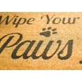 thumbnail image 5 of evergreen flag coir door mat wipe your paws - dog, 5 of 8