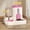 Pink, variant on Pet large-capacity feeder integrated automatic water dispenser cat food bowl dog feeding bowl cat bowl dog bowl pet supplies