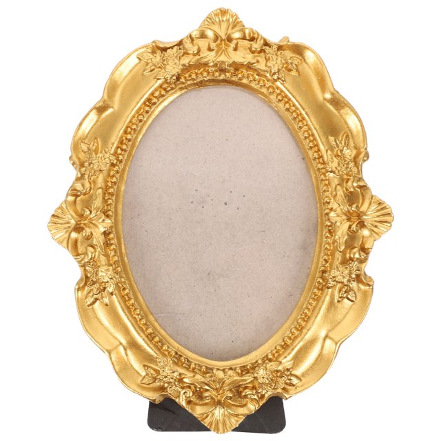 Shisuyan Cadre Photo Vintage en Résine Petit Cadre Photo Antique Accessoire de Photographie