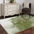 thumbnail image 3 of 3'x5' Area Rugs, Sage Green Marble Indoor Outdoor Area Rug for Living Room Bedroom, Modern Ombre Abstract Ink Painting Art Washable Bathroom Rugs Kitchen Floor Carpet Mats Home Decor Aesthetic, 3 of 8