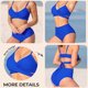 thumbnail image 4 of Conjunto de bikini para mujer, traje de baño cruzado de dos piezas para mujer, bikini envolvente, 4 of 5