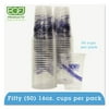 Recycled Content 16-oz. Clear Plastic Cold Drink Cups, 50 Cups (ECOEPCR16PK)