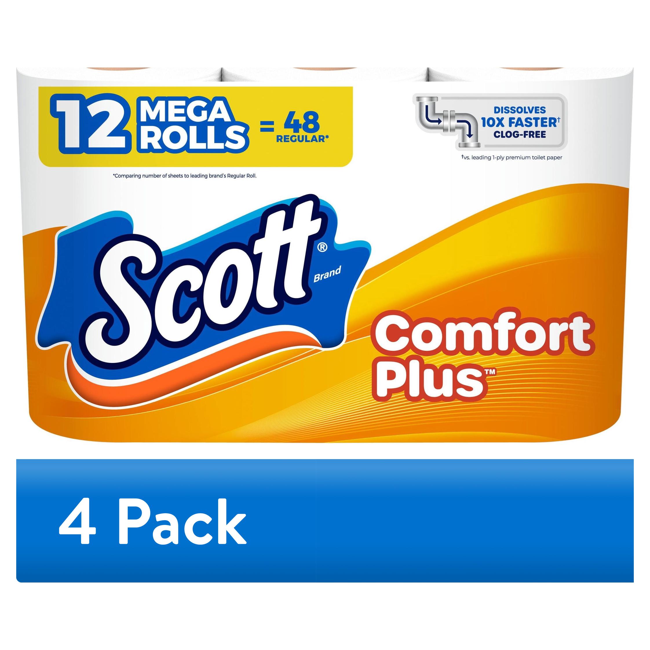 Scott ComfortPlus Toilet Paper, 48 Mega Rolls photo 1