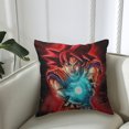 thumbnail image 2 of Awesome Red Hair Goku Dbz Couch Pillowcase, 2 of 3