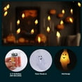 thumbnail image 6 of 9.8FT 20 LED Ghost Halloween String Lights Battery Operated , Warm White Halloween Decorations Fairy Lights Waterproof Outdoor Indoor Home Window Yard Décor, 6 of 14