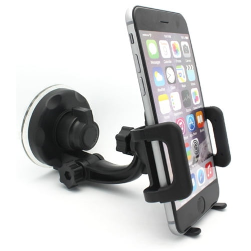 iPhone 8 PLUS Car Mount Windshield Phone Holder Swivel Cradle Window ...