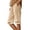 r-1984Beige479, variant on MEZZALL Women's Shorts Linen Knee Length Shorts Casual Loose Lightweight Summer Beach Shorts With Pockets Versatile Solid Color Daily Bottoms