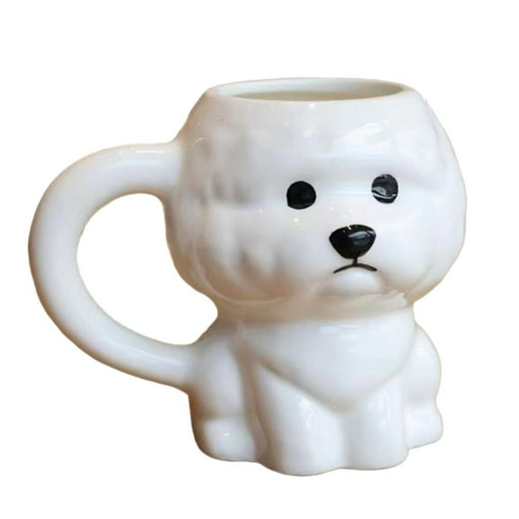 Cute Pattern Tableware Mug, Novelty Coffee Mug, Cute Dog 3D Ceramic Tea Cup for Men & Women, Gift for Couples, Kids, and Friends