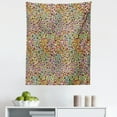 thumbnail image 1 of Leopard Rainbow Tapestry, Colorful Glam Rock Inspired Pattern of Exotic Animal Skin Spots Pattern, Fabric Wall Hanging Decor for Bedroom Living Room Dorm, 5 Sizes, Multicolor, by Ambesonne, 1 of 1