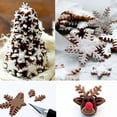 thumbnail image 4 of Molde para estampar en relieve con émbolo de patrón intrincado, cortador de fondant de copos de nieve de plástico apto para uso alimentario, 4 of 8