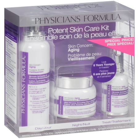 Physicians Formula Skin Concern: Aging Potent Skin Care Kit Box--Physicians Formula Probleme de Peau: Vieillissement Ensemble Soin de la Peau Efficace Boite