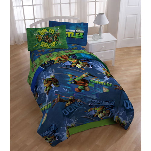 Nickelodeon Teenage Mutant Ninja, Ninja Turtle Twin Bed Set