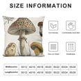thumbnail image 5 of Qinduosi Cottagecore Decor Pillow Covers Flannel Decorative Mushroom Pillow, Fairycore Room Decor, Mushroom Decor, Cottage Core Decor, Mushroom Gift White, 5 of 5