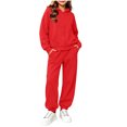 thumbnail image 2 of Lmnyox Kid's Clothing Sets Hoodies and Joggers Sets with Pockets 2 Pieces Winter Tracksuit for 2-14 Years, 2 of 6