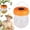 Orange, variant on Hanging Outdoor Wasp Yellow Jacket Trap, Weather Resistant Fly Insect Catcher Bottle, Reusable Yellow Jacket Trap, Construction Site Bug Catching Container, Outdoor Pest Trap Jar,Yellow