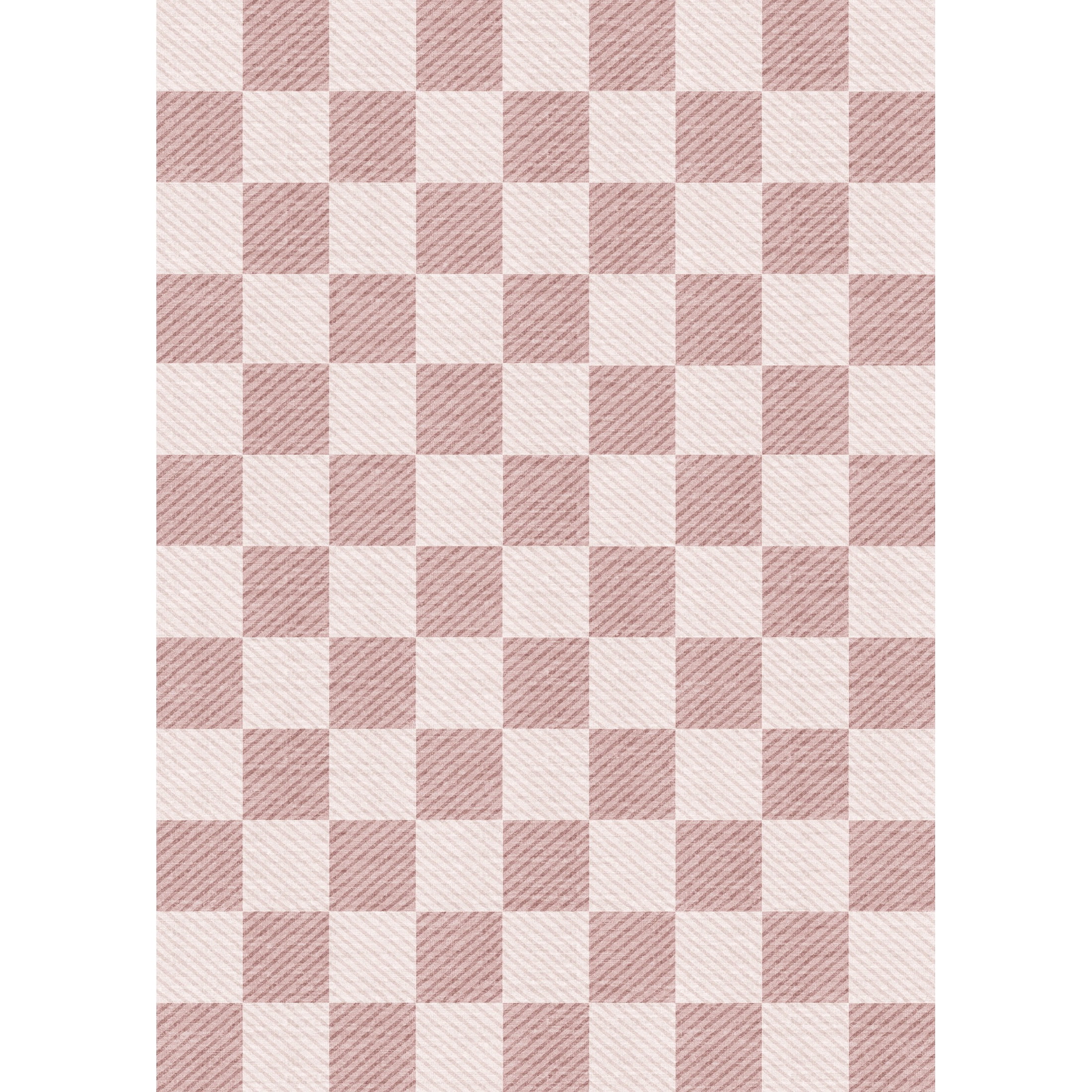 WIPONKEN 6x9 Checkered Area Rug Non-Slip Farmhouse Washable Carpet for Entryway, Bedroom, Living Room, Kitchen, Bathroom Soft Indoor Door Mat