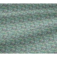 thumbnail image 5 of oneOone Viscose Jersey Mint Green Fabric Florals Fabric For Sewing Printed Craft Fabric By The Yard 60 Inch Wide-L18, 5 of 5