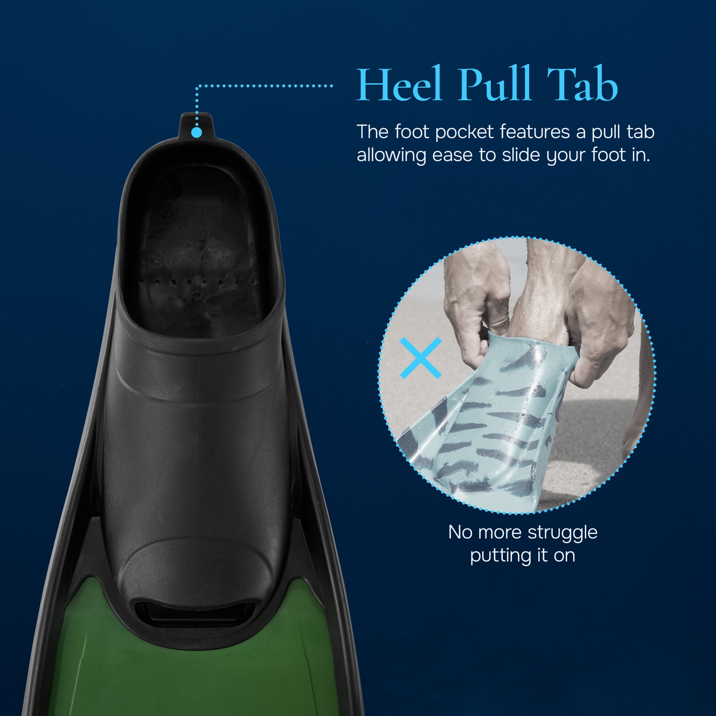 Blue Reef Freediving Fins