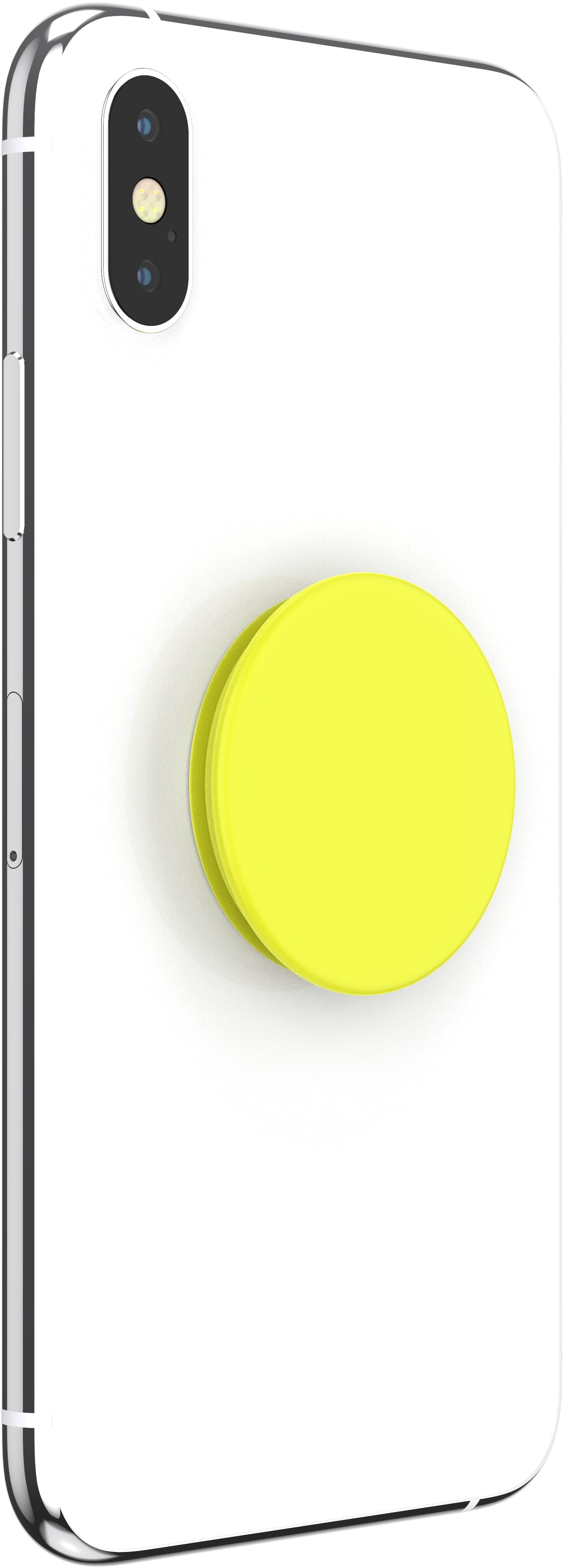 スマホアクセサリー POPSOCKETS Yellow Photo Frame PopSockets: Phone Grip with Expanding Kickstand, Pop Socket for