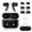 Black, variant on Full-Color Touch Screen Language Translator Earbuds, Real Time Translation Earphone with 144 Languages Supported, ANC Noise Cancelling, Bluetooth 5.4(Black)
