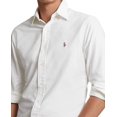 thumbnail image 5 of POLO RALPH LAUREN Men's Long Sleeve Oxford Button Down Shirt (M, BasicWhite) Medium, 5 of 6