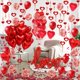 thumbnail image 3 of Set de decoración para fiestas Fecedy Love con globos y serpentinas de aluminio, 3 of 7