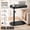 Concavity Black, variant on C Shaped Adjustable Height Side Table, 360° Swivel Couch End Table with Sliding Laptop Desk for Sofa, Bed, Bathtub - Walnut Finish