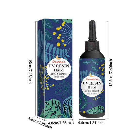 Bdday Resin Glue High Transparent Quick Drying Glue Odorless Crystal Glue