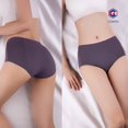 thumbnail image 3 of caera Calzoncillos De Menstruación Transpirables A Prueba De Fugas Protección Adicional Media Subida Alta Elástico Bragas Menstruales Para Uso Diario, 3 of 4