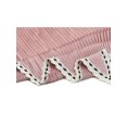 thumbnail image 3 of INSPIRE CHIC Women's Pleated Rhombus Solid Scarf Scarves Head Ribbon Bandana Pink, 3 of 5