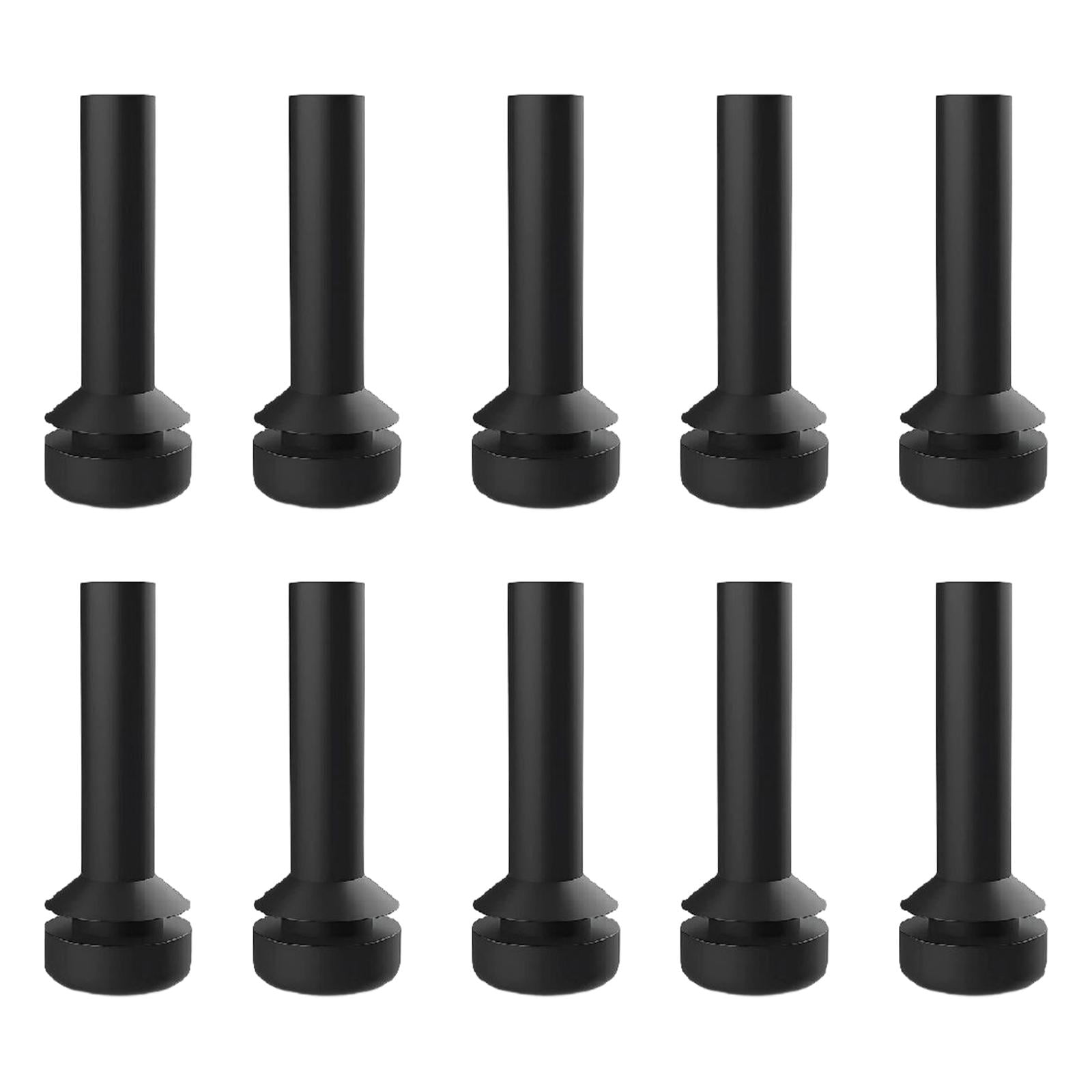 10x Grate Rubber Feet Replacement, Rubber Pads Parts Grate Rubber Feet