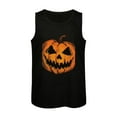 thumbnail image 2 of JRXY Halloween Pumpkin Tank Top Men's Sleeveless Vacation Shirt M, 2 of 6