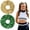 Default, variant on Navy Blue Scrunchies for Thin Thick Hair Ties for Girls Stuff for Womens Blue Sequins Hair Pieces Ponytail Holders for Braids Glitter Rhinestone Cheerleader Scrunchie 2 count