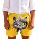 thumbnail image 2 of Pantalones cortos de playa para niños y niñas, de color liso, con estampado bonito, transpirables y con bolsillos, para verano, 2 of 9