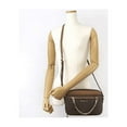 thumbnail image 7 of Michael Kors Women's Jet Set Signature PVC Crossbody Bag, Brown, 7 of 7