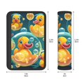 thumbnail image 3 of Yellow Rubber Ducks Funny Soap Bubbles Seat Belt Shoulder Pad 2-Pack Soft Car Seatbelt Cover Adjustable Strap Breathable Comfort Pad, 3 of 8
