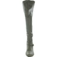 thumbnail image 3 of Journee Collection Womens Loft Faux Leather Zipper Over-The-Knee Boots, 3 of 3