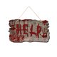thumbnail image 1 of Xihbxyly Letrero de Madera de Halloween, Decoración con Huella de Mano Ensangrentada, Ambiente de Terror, Letrero Personalizado para Puerta de Entrada, Casa Embrujada, Decoración Navideña de Otoño, F, 1 of 2