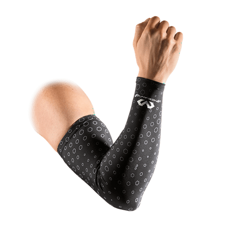 - McDavid MD6579 Ucool Compression Arm Sleeves/Pair, Adult XS, BLACK