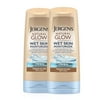 2 pack Jergens Natural Glow +FIRMING In-shower Self Tanner Body Lotion, Medium to Tan, 7.5oz