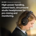 thumbnail image 2 of Auriculares de monitoreo profesionales PreSonus HD9 parte trasera cerrada, 2 of 5